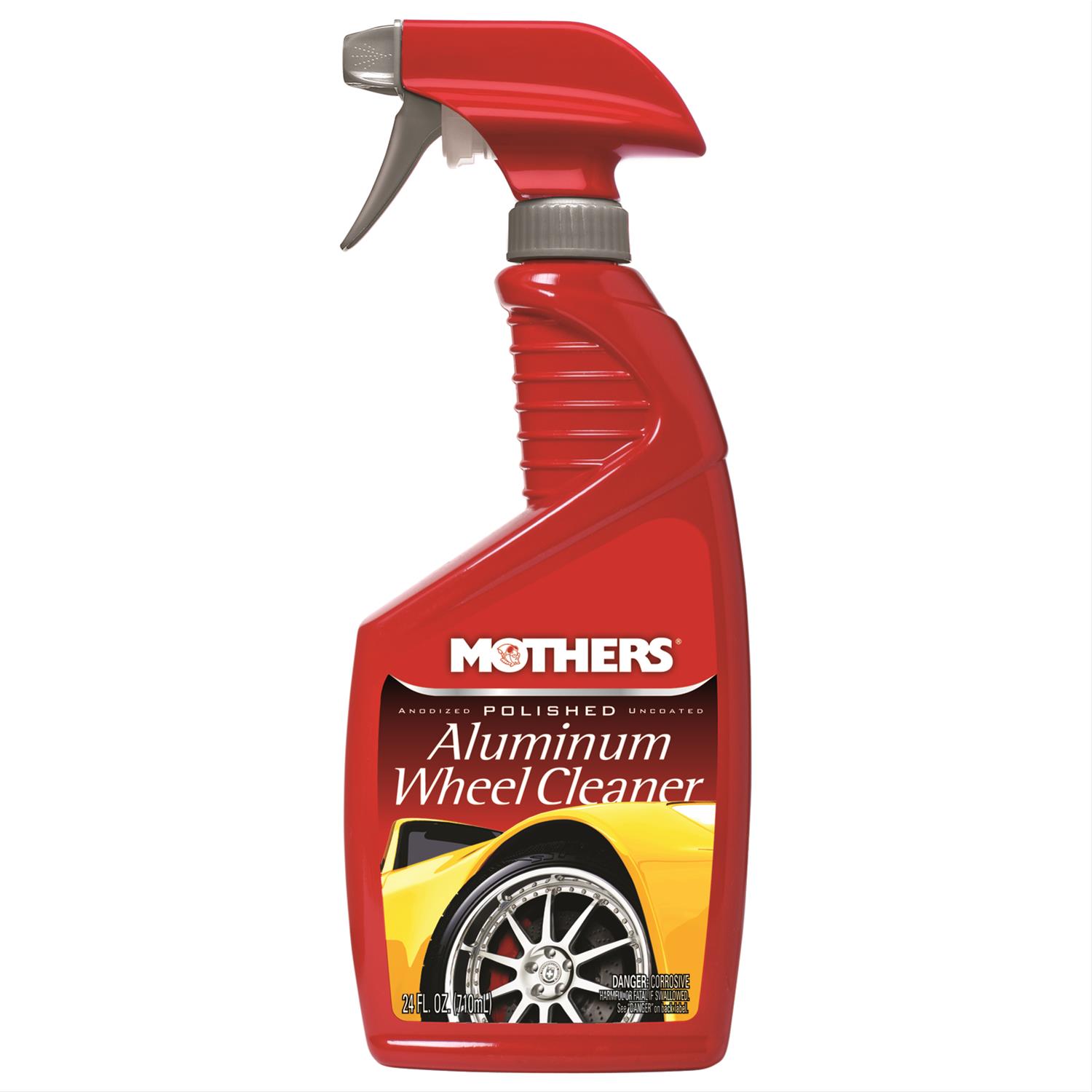 Mothers Polished Aluminum Wheel Cleaner 24 oz. Spray - Click Image to Close